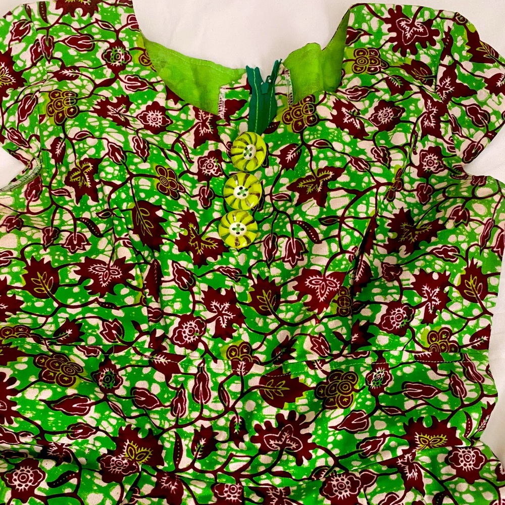 Handmade Ankara dress
